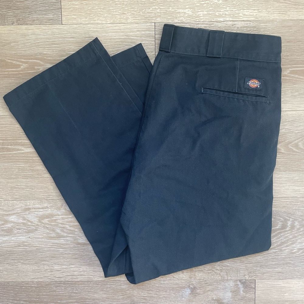 SOLD Vintage 874 Dickies Black Trousers